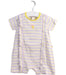 A White Rompers from Carrément Beau in size 6-12M for girl. (Front View)