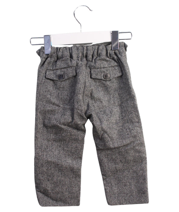 A Grey Casual Pants from Jacadi in size 6-12M for boy. (Back View)