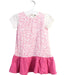 A Pink Short Sleeve Dresses from Fendi in size 2T for girl. (Front View)