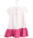 A Pink Short Sleeve Dresses from Fendi in size 2T for girl. (Back View)