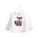 A White Long Sleeve Tops from Petit Bateau in size 12-18M for girl. (Front View)