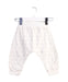 A White Pants Sets from Petit Bateau in size 6-12M for girl. (Back View)