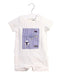 A White Rompers from Nicholas & Bears in size 0-3M for boy. (Front View)