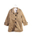 A Brown Lightweight Jackets from Burberry in size 2T for girl. (Front View)