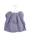 A Blue Short Sleeve Tops from Jacadi in size 6-12M for girl. (Front View)