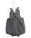 A Grey Overall Shorts from Jacadi in size 6-12M for neutral. (Back View)