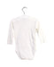 A White Bodysuits from Petit Bateau in size 6-12M for boy. (Back View)