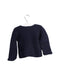 A Blue Cardigans from Petit Bateau in size 6-12M for girl. (Back View)