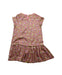 A Pink Short Sleeve Dresses from Crewcuts in size 6T for girl. (Back View)