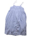 A Blue Sleeveless Dresses from Willow & Finn in size 6T for girl. (Back View)