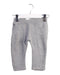 A Grey Sweatpants from Petit Bateau in size 3-6M for girl. (Front View)