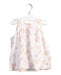 A White Dress Sets from Petit Bateau in size 6-12M for girl. (Front View)