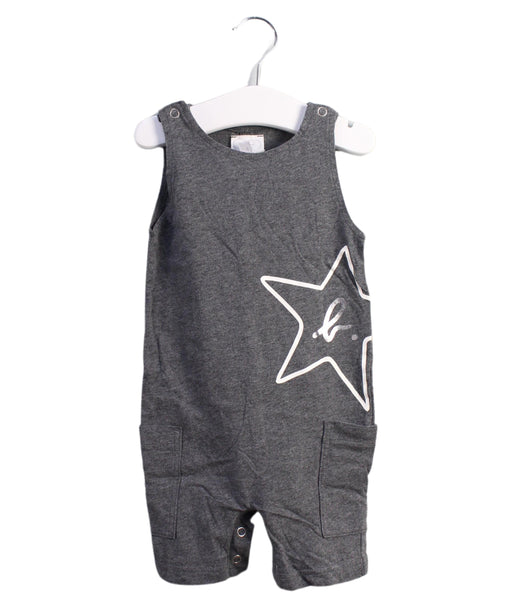 A Grey Jumpsuits from Agnes b. in size 3-6M for girl. (Front View)