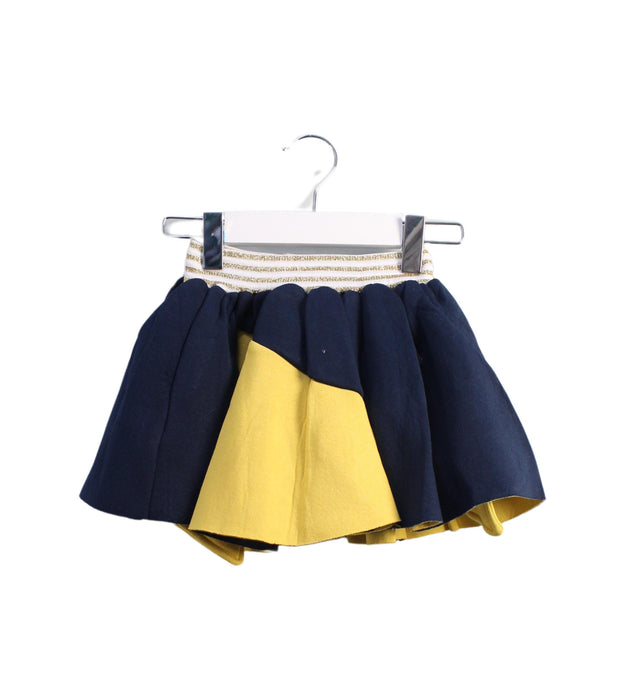 A Blue Short Skirts from RaspberryPlum in size 2T for girl. (Front View)