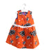A Orange Sleeveless Dresses from Lovie by Mary J in size 12-18M for girl. (Front View)