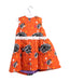 A Orange Sleeveless Dresses from Lovie by Mary J in size 12-18M for girl. (Back View)