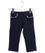 A Blue Pants Sets from Il Gufo in size 12-18M for girl. (Back View)