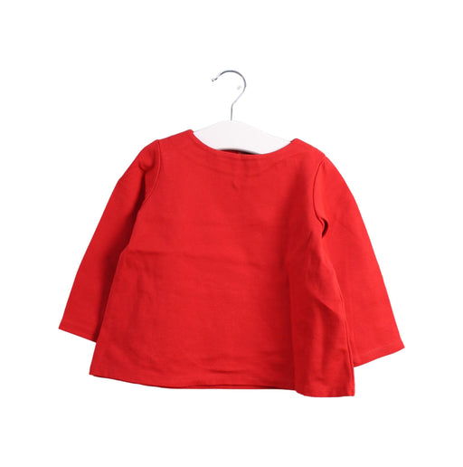 A Red Long Sleeve Tops from Vivetta in size 2T for girl. (Front View)