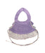 A Purple Bibs from Anna Sui in size O/S for girl. (Back View)