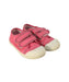 A Pink Sneakers from Jacadi in size 3T for girl. (Front View)