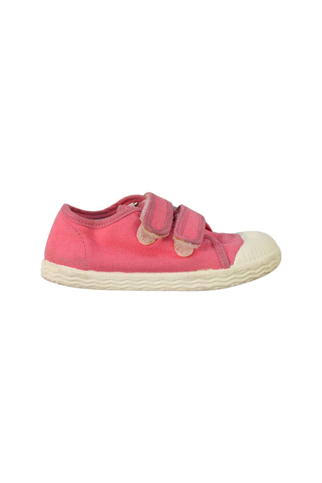 A Pink Sneakers from Jacadi in size 3T for girl. (Back View)