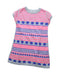 A Pink Short Sleeve Dresses from Seed in size 12-18M for girl. (Front View)