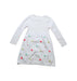 A White Sweater Dresses from Seed in size 18-24M for girl. (Back View)