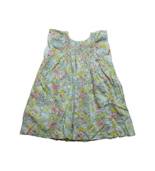 A Blue Short Sleeve Dresses from Bonpoint in size 2T for girl. (Front View)