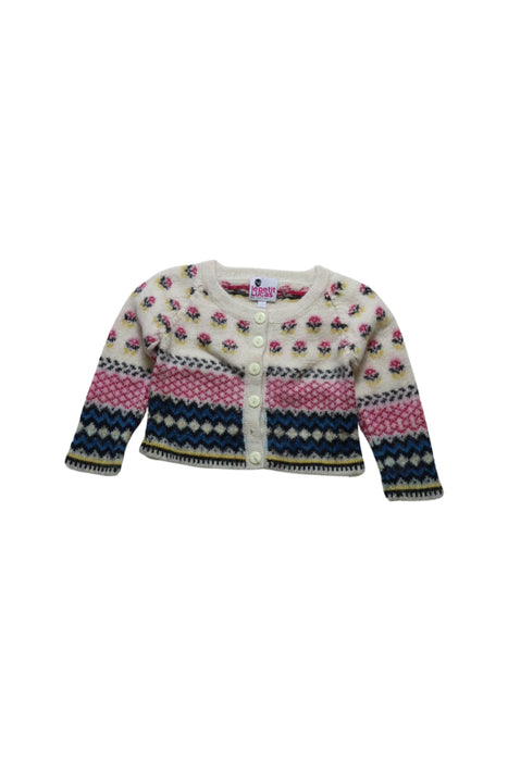 A Multicolour Cardigans from Le Petit Lucas du Tertre in size 2T for girl. (Front View)