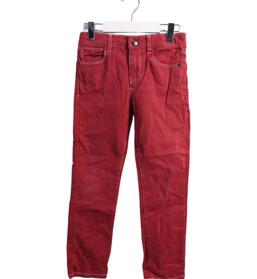 A Red Casual Pants from Belly Bandit in size 6T for girl. (Front View)