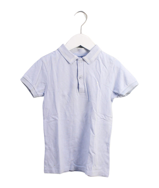 A Purple Short Sleeve Polos from Jacadi in size 6T for boy. (Front View)