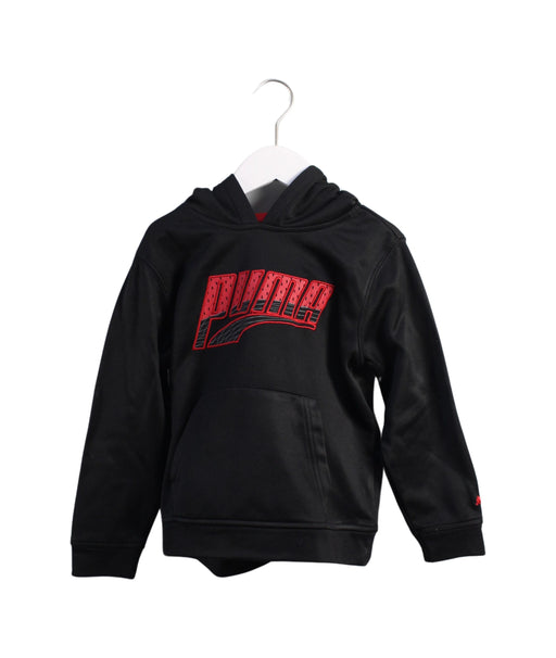 A Black Sweatshirts from Puma in size 5T for boy. (Front View)