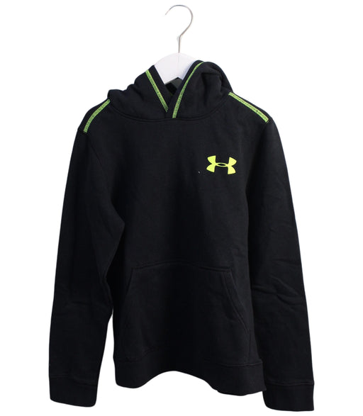 A Black Sweatshirts from Under Armour in size 8Y for neutral. (Front View)