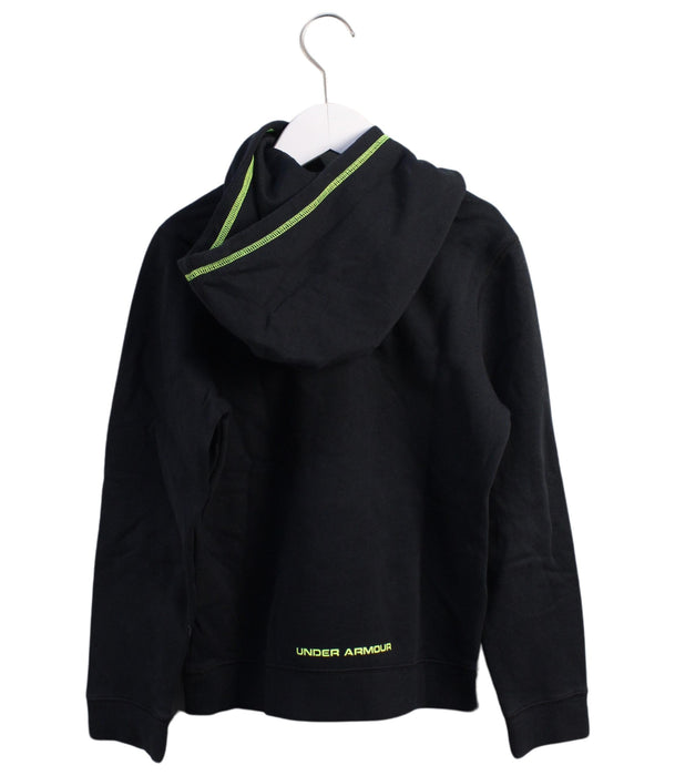 A Black Sweatshirts from Under Armour in size 8Y for neutral. (Back View)