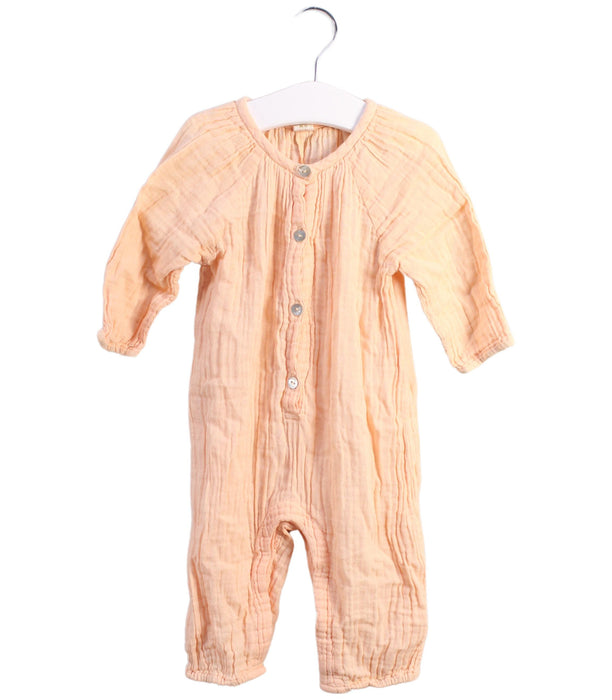 A Yellow Jumpsuits from Numero 74 in size 6-12M for girl. (Front View)