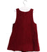 A Red Overall Dresses from Jacadi in size 3T for girl. (Back View)