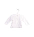 A White Buttoned Sweatshirts from Linvosges in size 0-3M for neutral. (Front View)