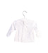 A White Buttoned Sweatshirts from Linvosges in size 0-3M for neutral. (Back View)