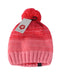 A Red Winter Hats from Color Kids in size O/S for neutral. (Front View)