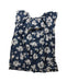 A Blue Short Sleeve Dresses from Bonpoint in size 8Y for girl. (Front View)