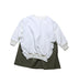 A White Sweater Dresses from FITH in size 5T for girl. (Front View)