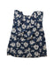 A Blue Short Sleeve Dresses from Bonpoint in size 8Y for girl. (Back View)