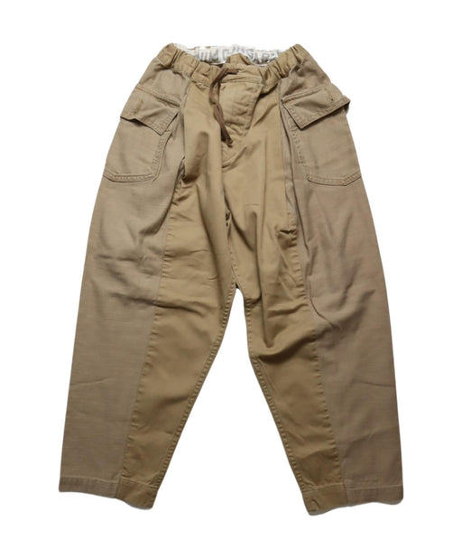 A Brown Casual Pants from Denim Dungaree in size 10Y for boy. (Front View)