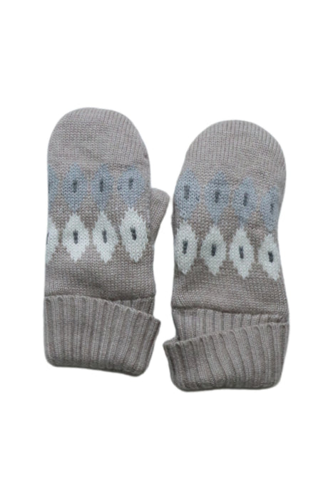 A Grey Gloves & Mittens from Jacadi in size 2T for girl. (Front View)
