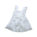 A White Sleeveless Dresses from Nicholas & Bears in size 6-12M for girl. (Back View)