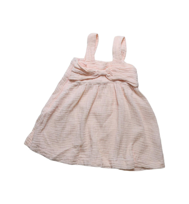 A Pink Sleeveless Dresses from Primeval in size 18-24M for girl. (Front View)