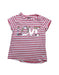 A Pink Short Sleeve T Shirts from La Compagnie des Petits in size 3T for girl. (Front View)