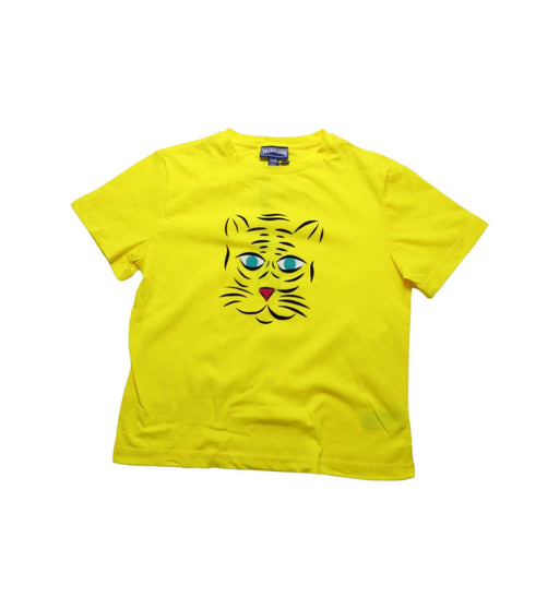 A Yellow T Shirts from Vilebrequin in size 8Y for boy. (Front View)