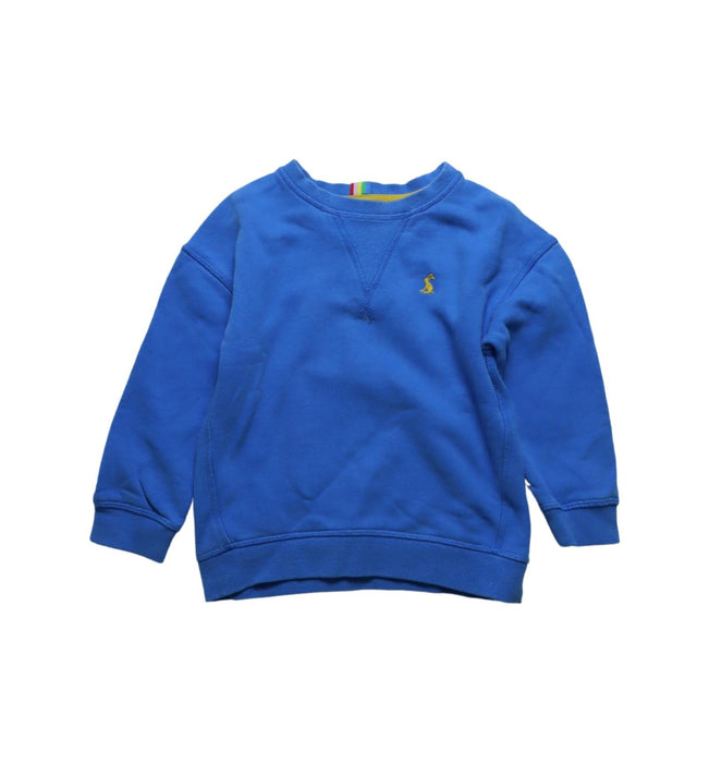 A Blue Crewneck Sweatshirts from Joules in size 4T for boy. (Front View)