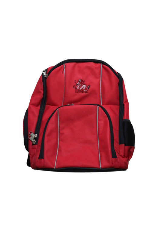 A Red Bags from Kellett School in size 5T for boy. (Front View)